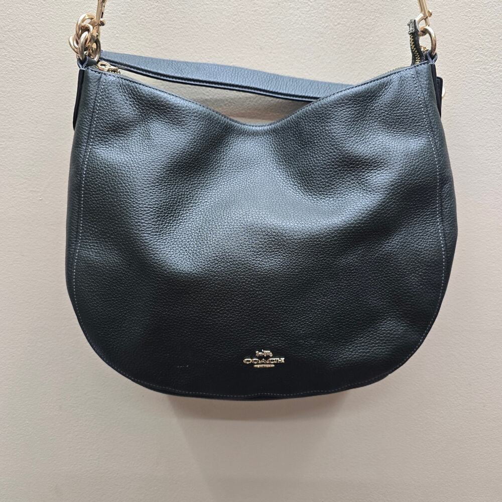 Coach Outlet Elle Hobo 31399 Dark Olive Green Timeless Minimalist Office Siren